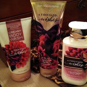 A Thousand Wishes Body Wash, Lotion, and Cream